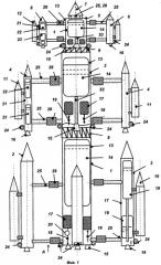 Звездолет с ядерной силовой установкой и атомный ракетный двигатель (патент 2459102)