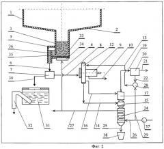 Способ извлечения благородных металлов из жидкого шлака при удалении его из угольного котла и устройство для его осуществления (патент 2456354)