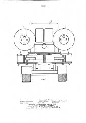 Машина для транспортировки жидких удобрений при внесении их в почву (патент 882456)