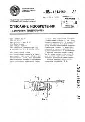 Штепсельный разъем (патент 1343480)