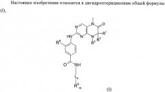 Дигидроптеридиноны, предназначенные для лечения раковых заболеваний (патент 2406503)