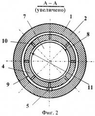Способ газостатического центрирования снаряда и устройство для его осуществления (патент 2516949)