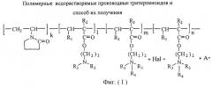 Полимерные водорастворимые производные тритерпеноидов и способ их получения (патент 2253657)