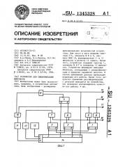 Устройство для синхронизации импульсов (патент 1345328)