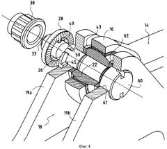 Соединительное устройство регулируемой длины между двумя деталями (патент 2382246)