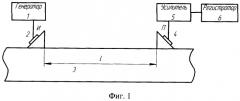 Способ измерения среднего размера зерна материала поверхностными акустическими волнами (патент 2350944)
