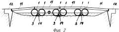 Способ строительства мостов и конструкция моста для его осуществления (патент 2299287)