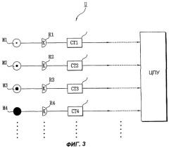 Считывающий блок и карточка для меток, предназначенная для оптического считывателя меток (патент 2273047)