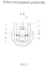 Запорно-регулирующее устройство (патент 2586958)