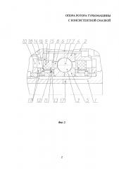 Опора ротора турбомашины с консистентной смазкой (патент 2658752)