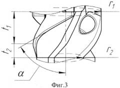 Четырехступенчатый трехлезвийный буровой резец для вращательного бурения шпуров (патент 2558097)