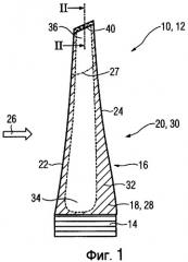 Лопатка турбины и газовая турбина с такой лопаткой (патент 2372493)