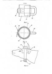Устройство для фиксации животного (патент 1754091)