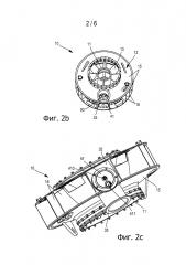 Усовершенствованный промежуточный корпус газотурбинного двигателя и приводной узел коробки приводов агрегатов (патент 2665374)