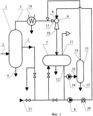 Способ вакуумной перегонки сырья, преимущественно нефтяного сырья, и установка для осуществления способа (варианты) (патент 2310678)