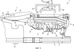 Турбина, включающая систему клапанов уплотнительного воздуха (патент 2562682)