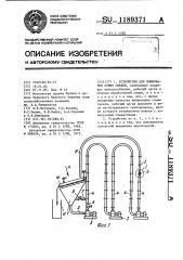 Устройство для шлифования семян свеклы (патент 1189371)