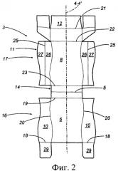 Сложенная заготовка для изготовления жесткой упаковки (патент 2358886)