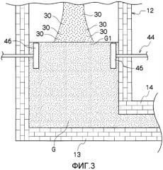 Стеклоплавильная печь, способ производства стекломассы, устройство для производства изделий из стекла и способ производства изделий из стекла (патент 2540707)