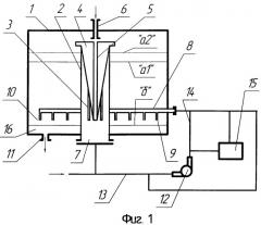 Устройство для перемешивания в емкости с переменным уровнем заполнения (патент 2344872)