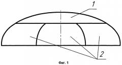 Способ изготовления оболочек с двоякой кривизной поверхности (варианты) (патент 2419503)