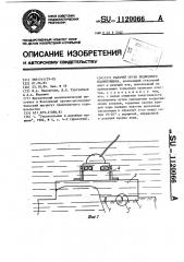 Рабочий орган подводного планировщика (патент 1120066)