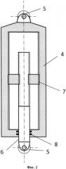 Устройство для гашения колебаний в железнодорожном транспортном средстве, выполняющем грузовые перевозки (патент 2569970)