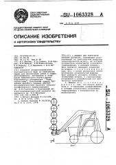 Машина для контурной обрезки деревьев (патент 1063328)