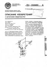 Инструментальный манипулятор (патент 1058695)