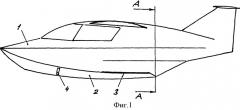 Фюзеляж гидросамолета (варианты) (патент 2504501)