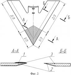 Способ изготовления почвообрабатывающего рабочего органа стрельчатого типа (патент 2474098)