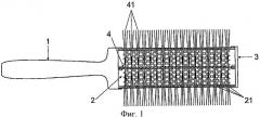 Щетка для распрямления волос (патент 2387356)