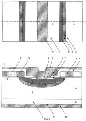 Полупроводниковый прибор с изолированным затвором (патент 2407107)