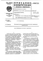 Оптическая система эндоскопа (патент 686725)