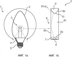 Световой источник со светодиодами, световодом и отражателем (патент 2519278)