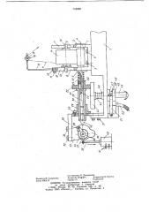 Устройство для принудительной подачи нити с цилиндрической паковки в вязальную машину (патент 745986)