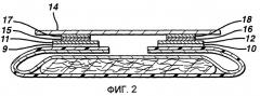 Гигиеническая прокладка (варианты), способ складывания гигиенической прокладки (патент 2261077)