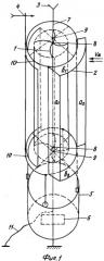 Роторный ветродвигатель (патент 2314433)