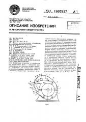 Устройство для измельчения сыпучих материалов (патент 1607937)