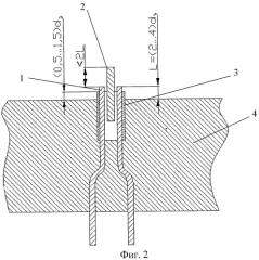 Способ изготовления горячего спая термопары из тугоплавких металлов (патент 2399893)