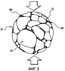 Способ получения гранул газового гидрата (патент 2418846)
