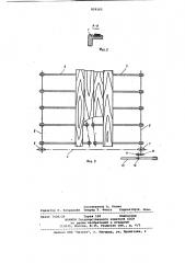 Устройство для отбора листов шпона от строгального станка и укладки их в кноли (патент 859165)
