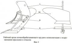 Рабочий орган почвообрабатывающего орудия (патент 2487514)