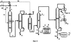 Способ переработки углеводородного сырья с получением высокооктановых продуктов (патент 2283297)