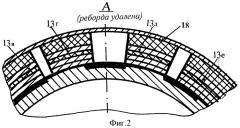 Устройство и способ выравнивания удельных нагрузок в двухступенчатом ленточно-колодочном тормозе (патент 2432511)