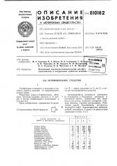 Антимикробное средство (патент 810182)