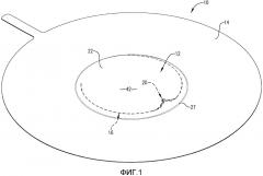 Разрывной диск, имеющий определенную с помощью лазера линию ослабления, со структурами для управления разрывом диска и защитой от образования осколков (патент 2651410)