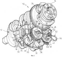 Двигатель внутреннего сгорания, содержащий уравновешивающие валы, выполненные с возможностью стопорения шплинтом, и способ установки балансировочной кассеты на блоке двигателя внутреннего сгорания (патент 2400656)
