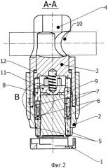 Стопор вала с замковым механизмом (патент 2324610)