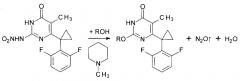 Способ получения 2-алкокси-6-[1-(2,6-дифторфенил)циклопропил]-5-метилпиримидин-4(3н)-она (патент 2654067)